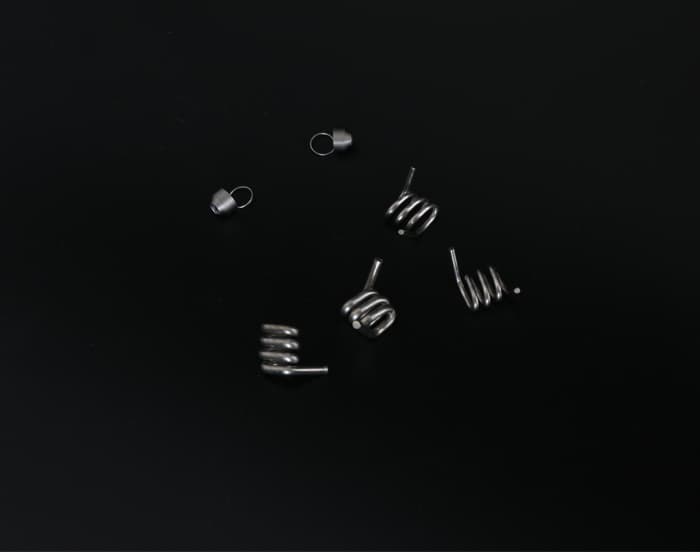 Precision small spring