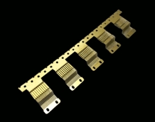 Stamping contact ter